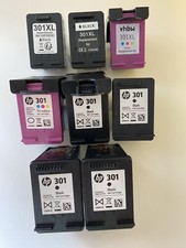 8 x Druckerpatrone HP 301