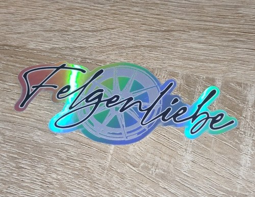 Felgenliebe logo aufkleber - logo,