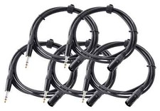 5x PRONOMIC AUDIO KABEL PATCH