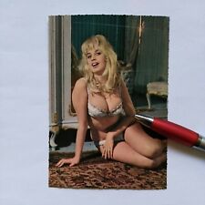 Barbara Valentin, sehr alte Autogramm/Postkarte, Krüger, 60erJahre