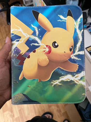 Pikachu ring zipper binder - 3-ring,