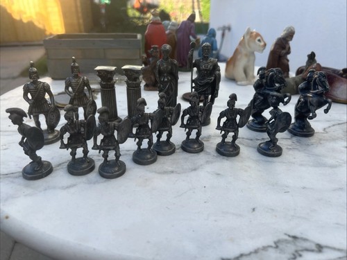 Xschachfiguren zinn - , 16