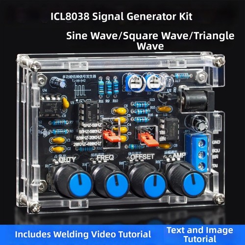 Icl8038 signalgenerator 5hz - signalgenerator,