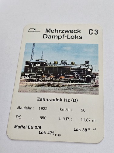 Mehrzweck dampflok zahnradlok - mehrzweck,