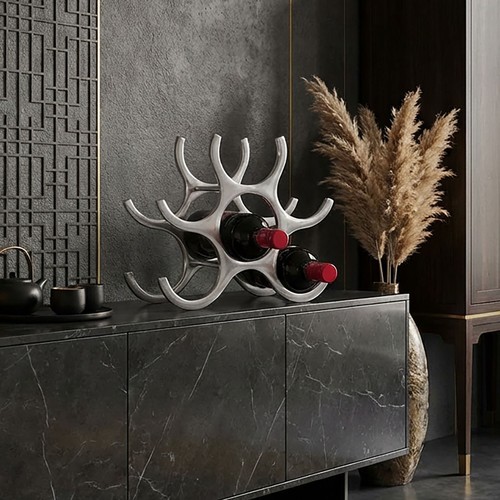 Finebuy design alu weinregal - finebuy,