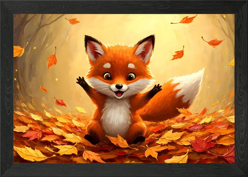 Niedliches fuchsjunges spielt - fuchsjunges,