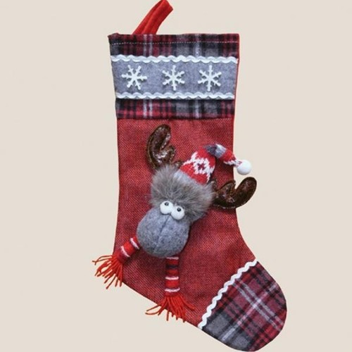 Elch weihnachtsstrumpf - elch,