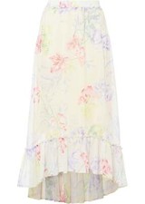 Chiffon Volantsrock Kurz Gr