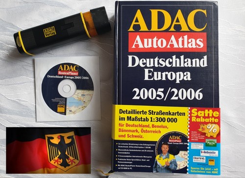 Adac auto atlas - adac, deutschland