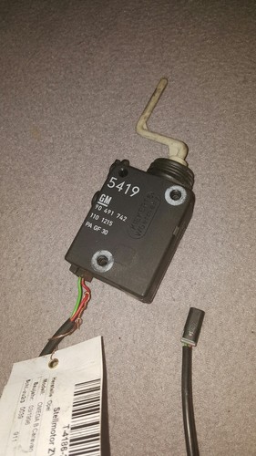 Stellmotor tankklappe opel - stellmotor,