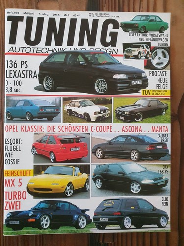 Tuning zeitschrift 1993 - tuning,