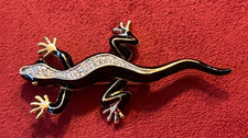 Brosche salamander gecko - brosche,