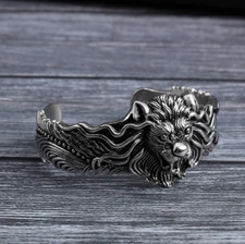 Titan Löwe Armreif Armband -