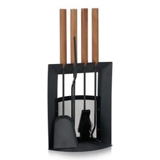 Kaminbesteck 5tlg. Kamingarnitur Kaminzubehör Kaminwerkzeug Ofenbesteck Kamin