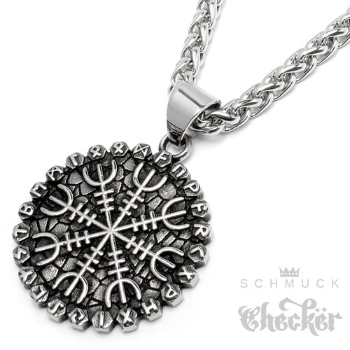 Aegishjalmur amulett - aegishjalmur,