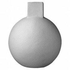 Wandvase Wandtattoo Wandsticker "Petronella" 2x weiß, Polystyrol Wand Deko Vase