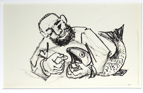 Otto dix original - dix, lithografie