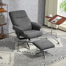 HOMCOM Relaxsessel mit Hocker