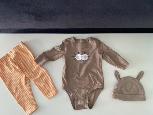 Baby set leggins body mütze - leggins,