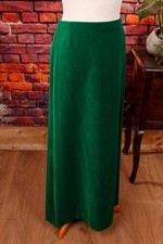 Vintage DDR Samtrock lang