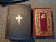 2 x Familien Bibel, 1907 +