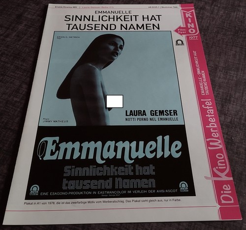 Dkw filmflyer laura - laura, gemser