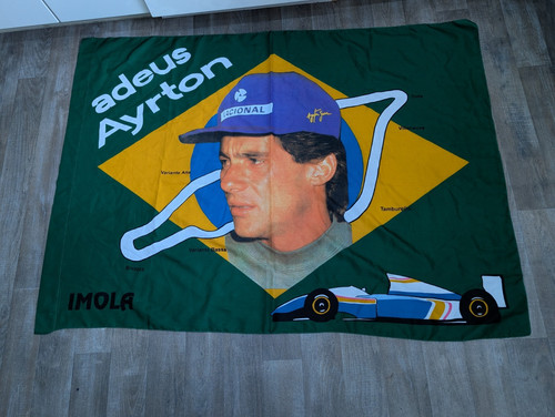 Formel fahne ayrton - ayrton, senna