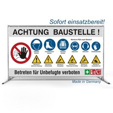 Bauzaunbanner - 🧱, |