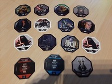 NEU 15x Sammelkarten 3D Star Wars wie Trumps Karten Star Wars 3D Sammelkarten