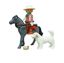 Playmobil Cowboy zu Pferd mit