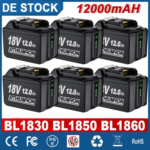 18v 12ah 6ah akku - 18v, für