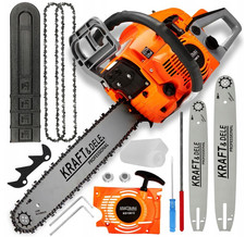 Profi Benzin Kettensäge 58cc – Leistungsstarke Motorsäge für Holz & Baumfällung