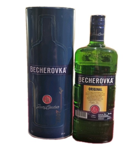 Becherovka kräuterlikör - becherovka,