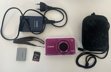 Canon PowerShot SX210 IS 14.1MP 14x opt. Zoom Digital Camera Lila 