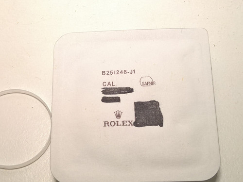 Seltenes rolex saphirglas - rolex,