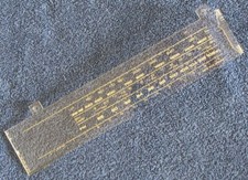 TELEFUNKEN SKALENGLAS FÜR HIFI STUDIO 1M