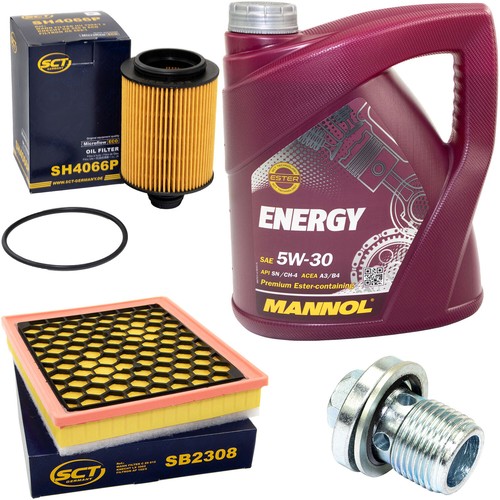 Motoröl filter set 5w30 - motoröl,