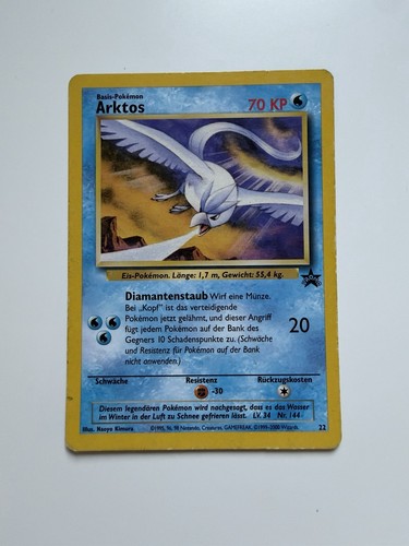 Pokémon karte arktos - •,