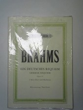 Brahms ein deutsches requiem - ein,