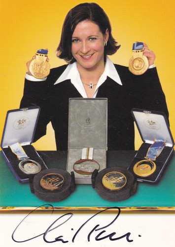 Autogramm claudia pechstein - autogramm,