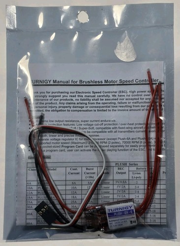 Turnigy plush amp - 12, 12a