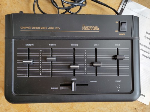 Hama csm 102 - csm-102, stereo