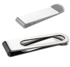 GELDKLAMMER EDELSTAHL MONEY