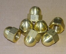 5x Messing Mutter für