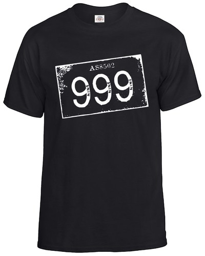 999 nine punk shirt - 999,