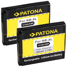 2 x Akku  Canon PowerShot