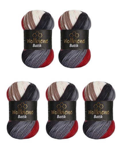 Wollbiene batik wolle - batik,