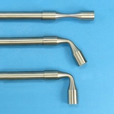 Eckverbinder zum biegen Edelstahl V2A Querstab Treppe Rohr Balkon Stab Verbinder