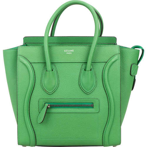 Céline green grained calfskin - céline,