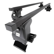 Stahl Dachträger für Hyundai H-1 Van (2008-2021) O schwarz ohne Montagelemente